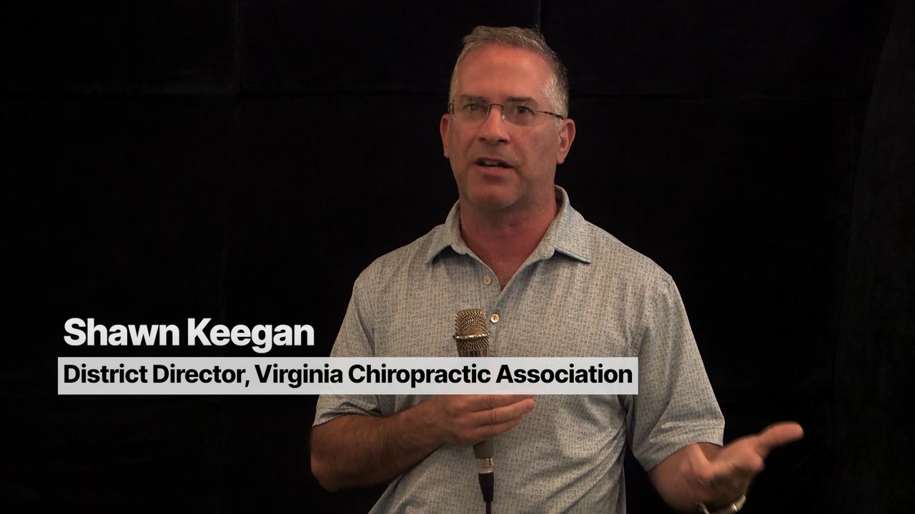 Shawn Keegan, District Director, Virginia Chiropractic Association